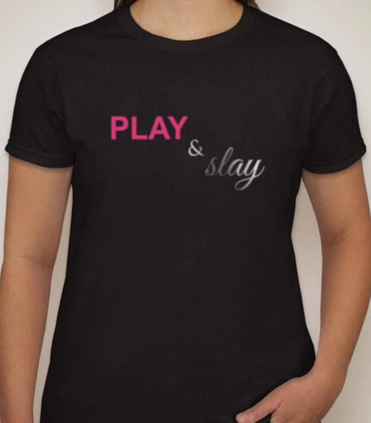 PLAY & SLAY SIGNATURE TSHIRT